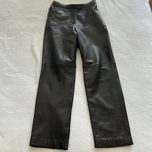 Lamb Skin genuine leather pants
